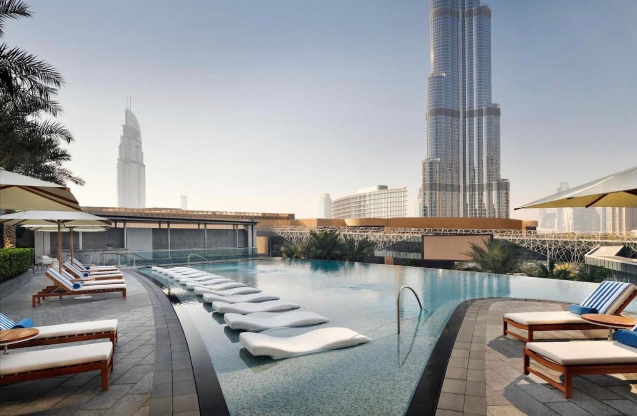 Amazing 2 Bedroom With Full Burj View 迪拜 外观 照片